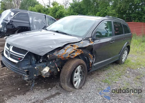 2017 Dodge Journey Se from USA, damaged, VIN 3C4PDCAB8HT694794